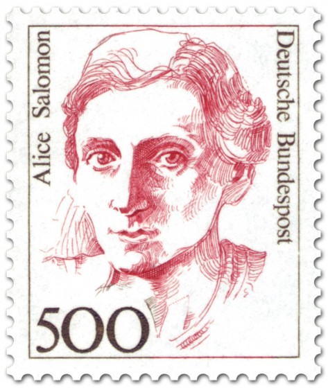 Briefmarke: Alice Salomon (Sozialreformerin)