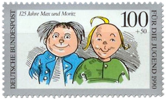 Briefmarke: Max Moritz