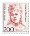 Briefmarke: Bertha Von Suttner 200