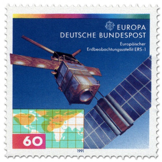Briefmarke: Esa Satellit Ers1