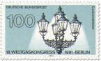 Briefmarke: Gaskandelaber (von K. F. Schinkel)