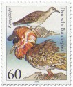 Briefmarke: Kampfläufer (Seevogel)