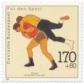 Briefmarke: Ringen Männer (EM 1991)