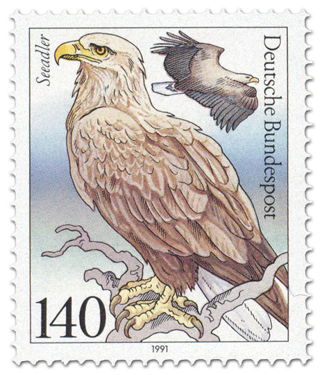 Briefmarke: Seeadler