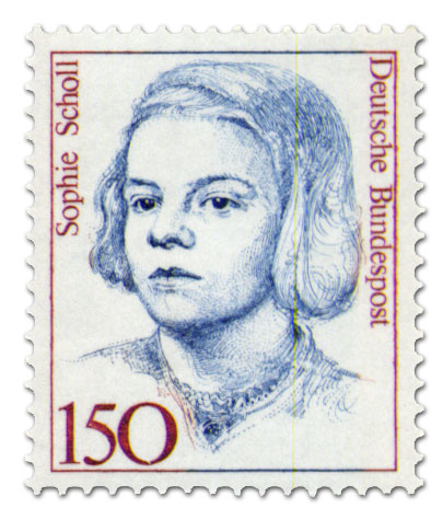 Briefmarke: Sophie Scholl (Briefmarke)