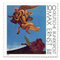 Briefmarke: Gemälde Vogeldenkmal Max Ernst