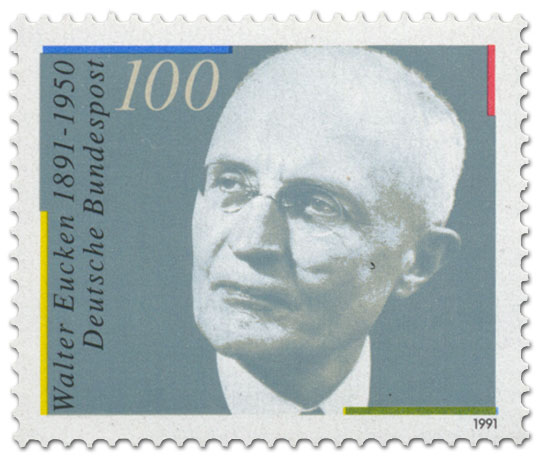 Briefmarke: Walter Eucken, Ökonom (1891–1950)