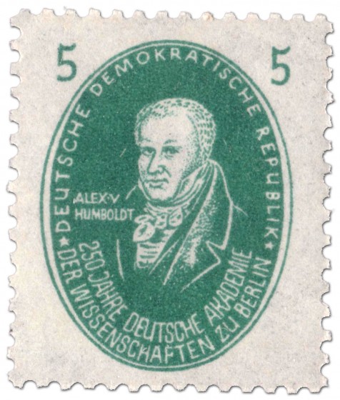 Briefmarke: Alexander von Humbold (Naturforscher)