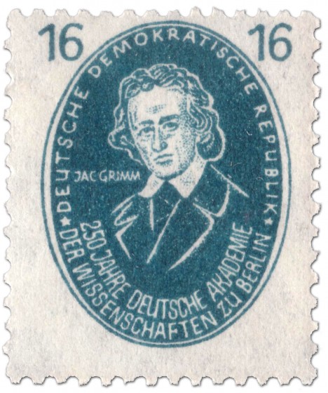 Briefmarke: Jacob Grimm (Philologe)