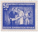 Briefmarke: Bauleitung (Aufbauprogramm Berlin)