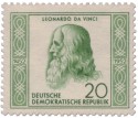 Briefmarke: Leonardo da Vinci (Universalgelehrter, Künstler)